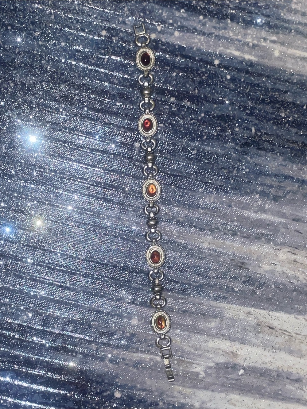 Amber colored bracelet